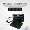 Black 360° Rotating iPad Keyboard Case