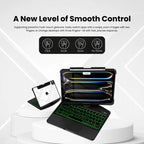 Black 360° Rotating iPad Keyboard Case