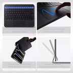 Touch-Connect iPad Keyboard Case (No Bluetooth Required)